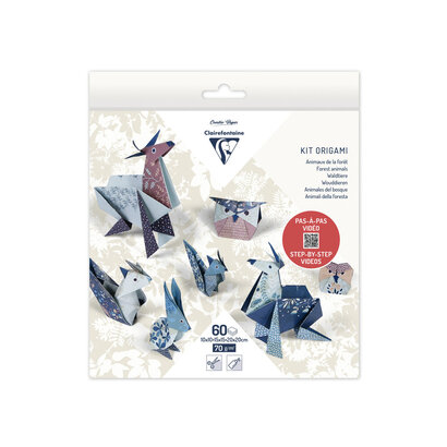 Origami set papira životinje