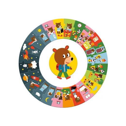 Djeco velike puzzle medin dan 1