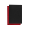 Moleskine bilježnica cahier crte crna bordo 2 kom