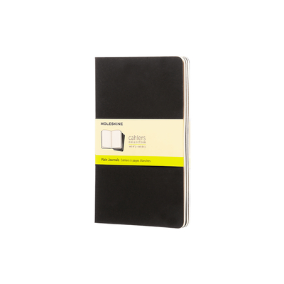 Moleskine bilježnica cahier prazna crna 3 kom 