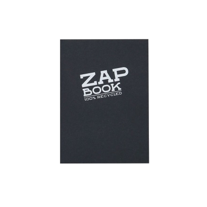 Clairefontaine blok zap book a6 crni
