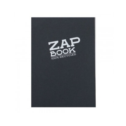 Clairefontaine blok zap book a5 crni