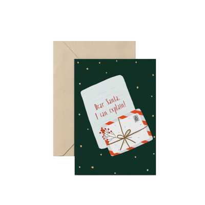 Čestitka dear santa i can explain