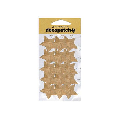 Decopatch kartonske zvijezde za dekoraciju 2x4x4cm 15kom