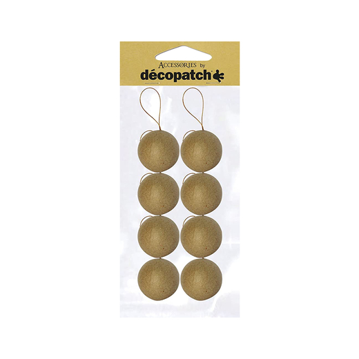 Decopatch kartonske kuglice 5cm 8kom