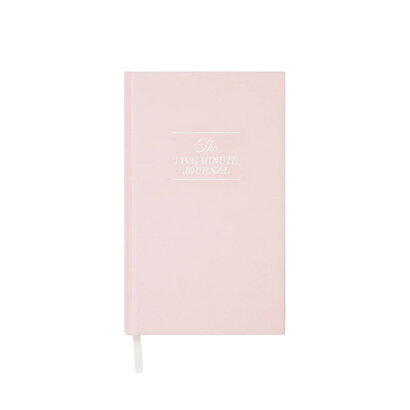 The five minute journal blush pink