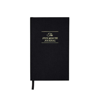 The five minute journal black