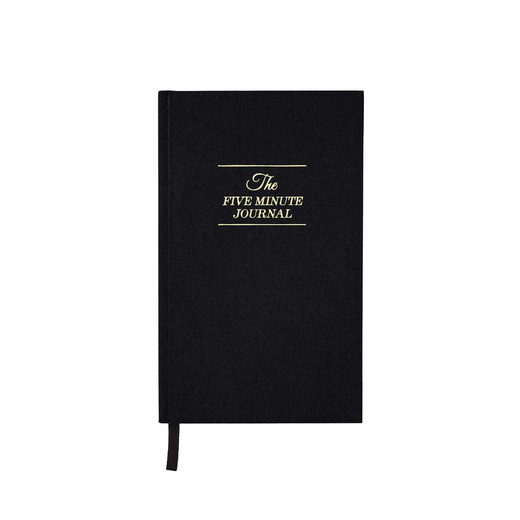 The five minute journal black