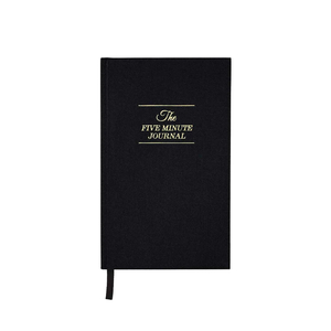 The five minute journal black