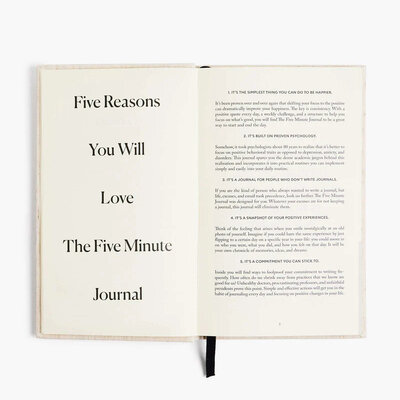 The five minute journal original linen 2