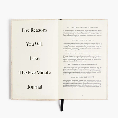 The five minute journal original linen 2