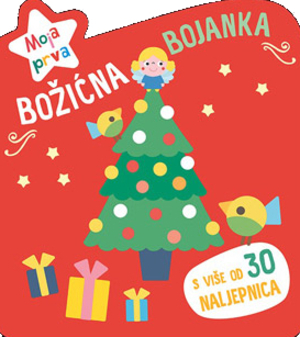 Bozicna bojanka crvena