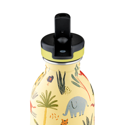 Boca za vodu 24bottles jungle friends 250ml sportski čep 2