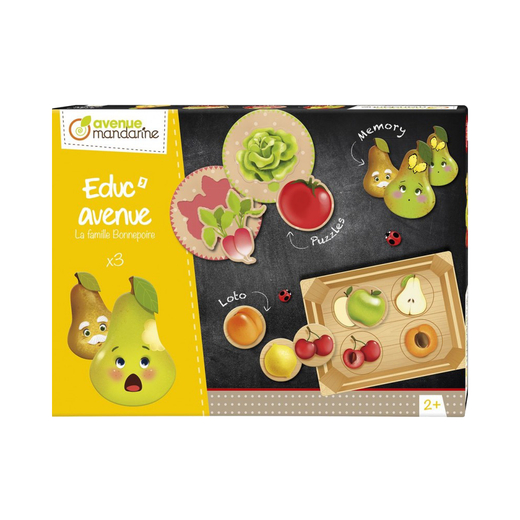 Avenue mandarine set od 3 edukativne igre