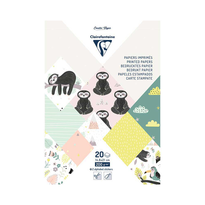 Clairefontaine kreativni papiri paresseux