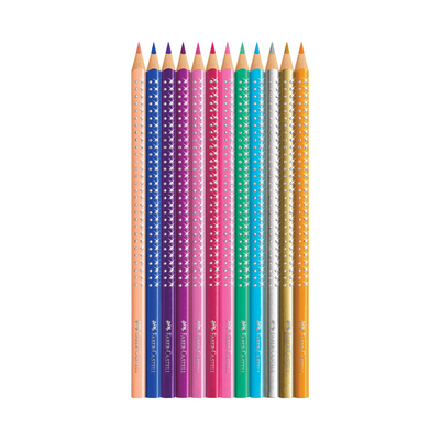 Faber castell bojice u metalnoj kutiji sparkle (12 kom) 1