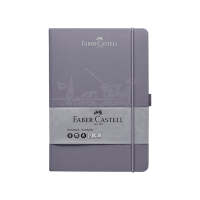 Faber castell notes s gumicom karo 14,5x21cm sivi