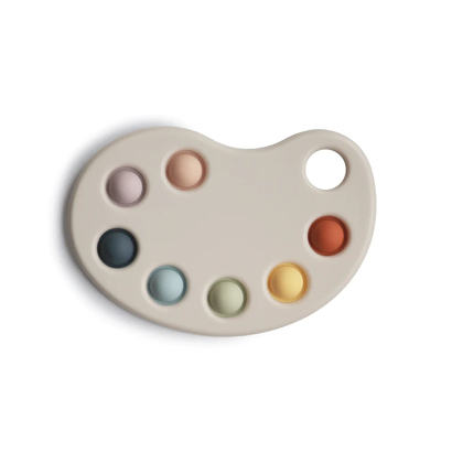 Mushie igračka za pucketanje paint palette