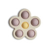 Mushie igračka za pucketanje cvijet soft lilac daffodil