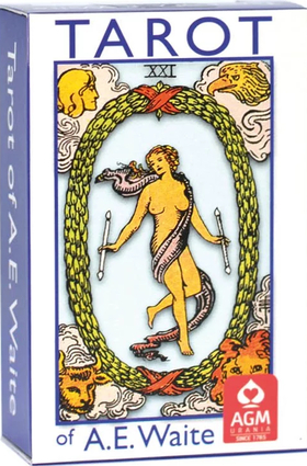 Tarot of a.e. waite   blue edition   pocket size