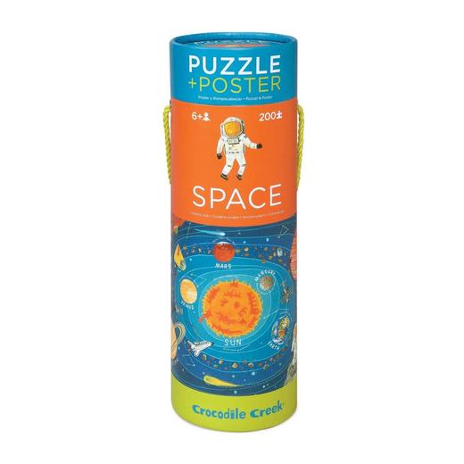 Puzzle + poster space 200 kom