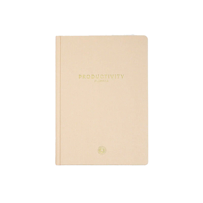 Productivity planner beige