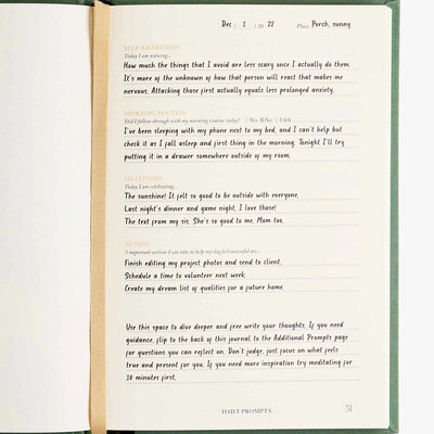 Notes to mindfulness journal sage 1