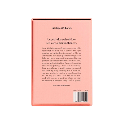 Mindful affirmations cards love&relationships 1
