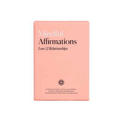 Mindful affirmations cards love&relationships