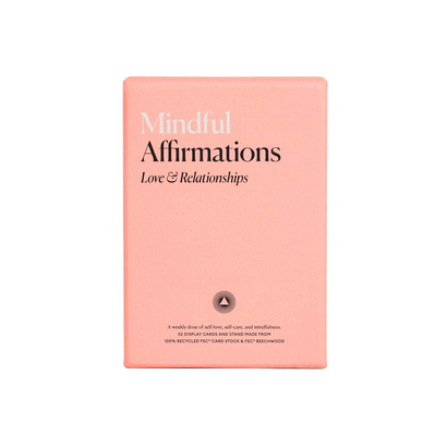 Mindful affirmations cards love&relationships