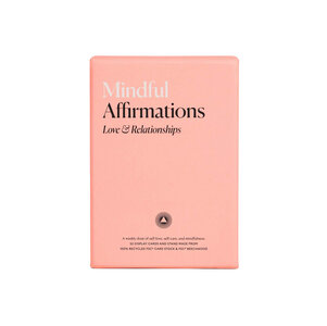 Mindful affirmations cards love&relationships