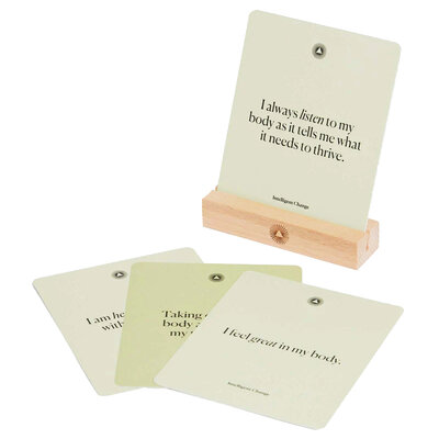 Mindful affirmations cards health&well being 4