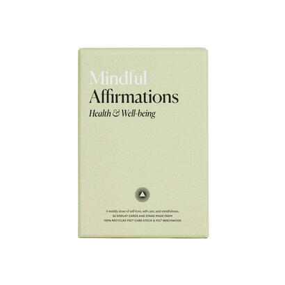 Mindful affirmations cards health&well being