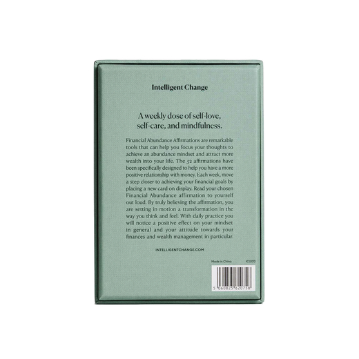 Mindful affirmations cards financial abundance 1