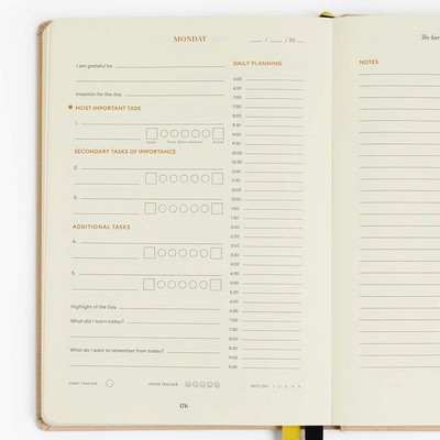 Productivity planner beige 3