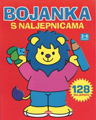 Bojanka s naljepnicama lav