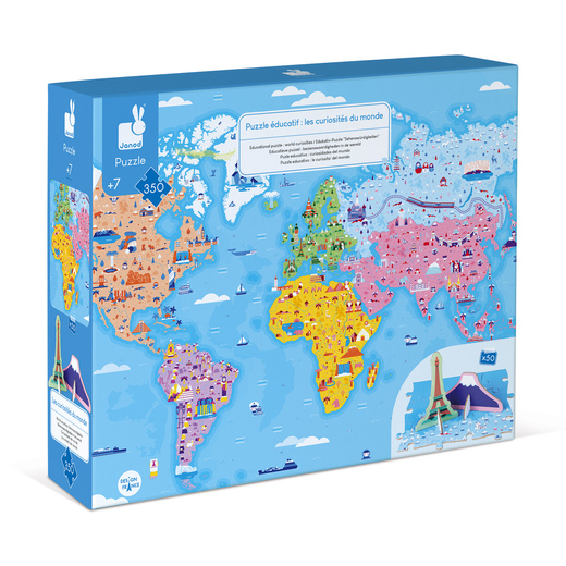 Edukativne puzzle svjetske znamenitosti
