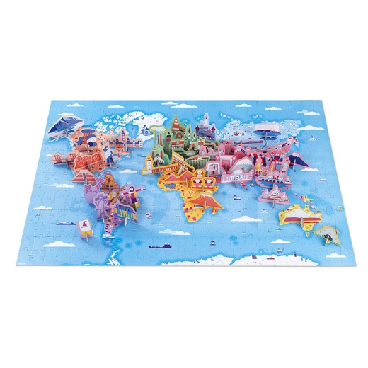 Edukativne puzzle svjetske znamenitosti 2