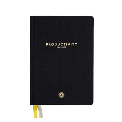 Productivity planner black