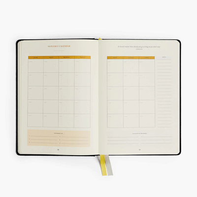 Productivity planner black 4