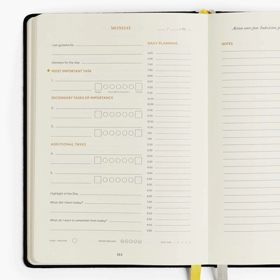 Productivity planner black 2