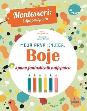Montessori moja prva knjiga boje