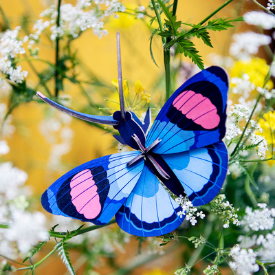 Zidni dekor peacock butterfly mali 1