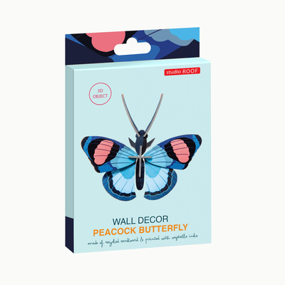 Zidni dekor peacock butterfly mali 2