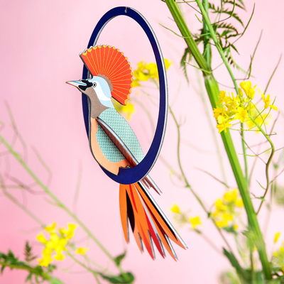 Pop out čestitka i ukras swinging crowned obi 1