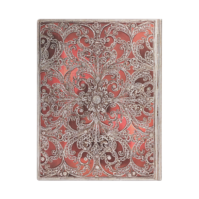 Paperblanks notes ultra silver filigree collection 18x23cm