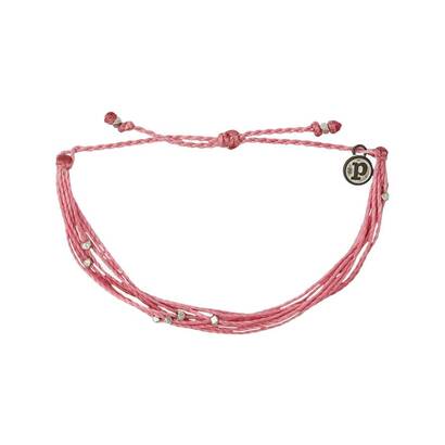 Pura vida malibu silver b pink 1