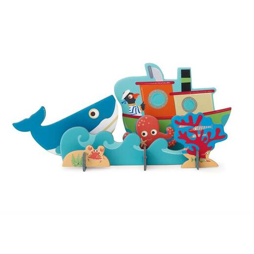 Puzzle 3d ocean 3