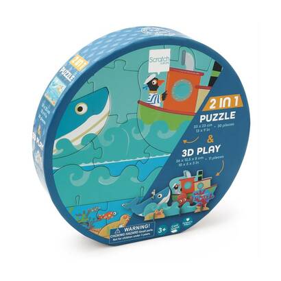 Puzzle 3d ocean 1