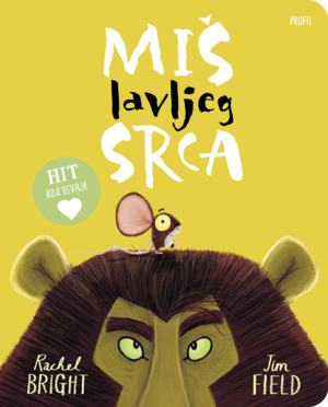 Miš lavljeg srca kartonska slikovnica